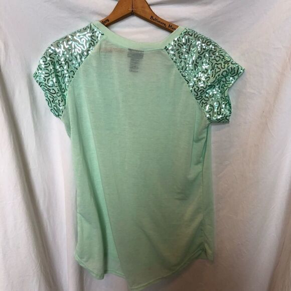 Rue 21 T shirt Light Green Large - Picture 2 of 5